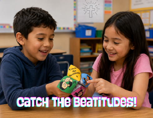 beatitudes for kids, teach the beatitudes